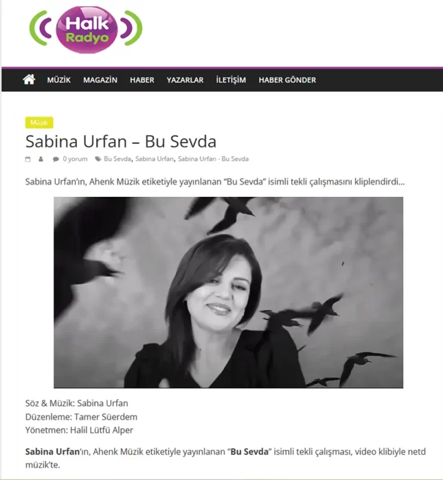 2020.12.12, Halk Radyo, BU SEVDA