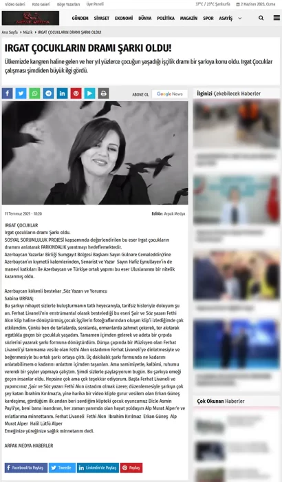 12.12.2020, Halk Radyo "BU SEVDA"
